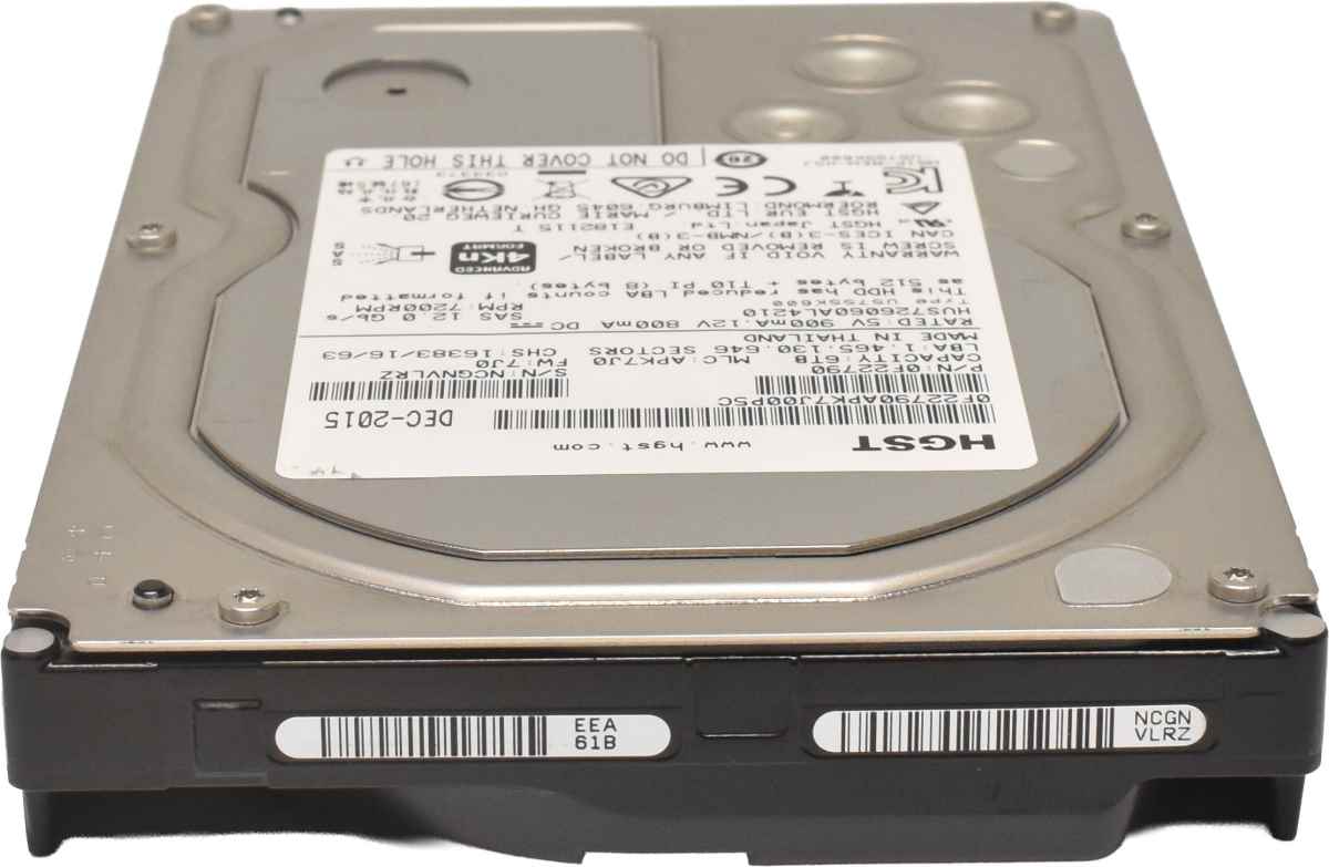HGST 6TB 3.5" 7.2K 12G SAS HDD Festplatte HUS726060AL4210 0F22790 HGST 6TB 3.5" 7.2K 12G SAS HDD Festplatte HUS726060AL4210 0F22790