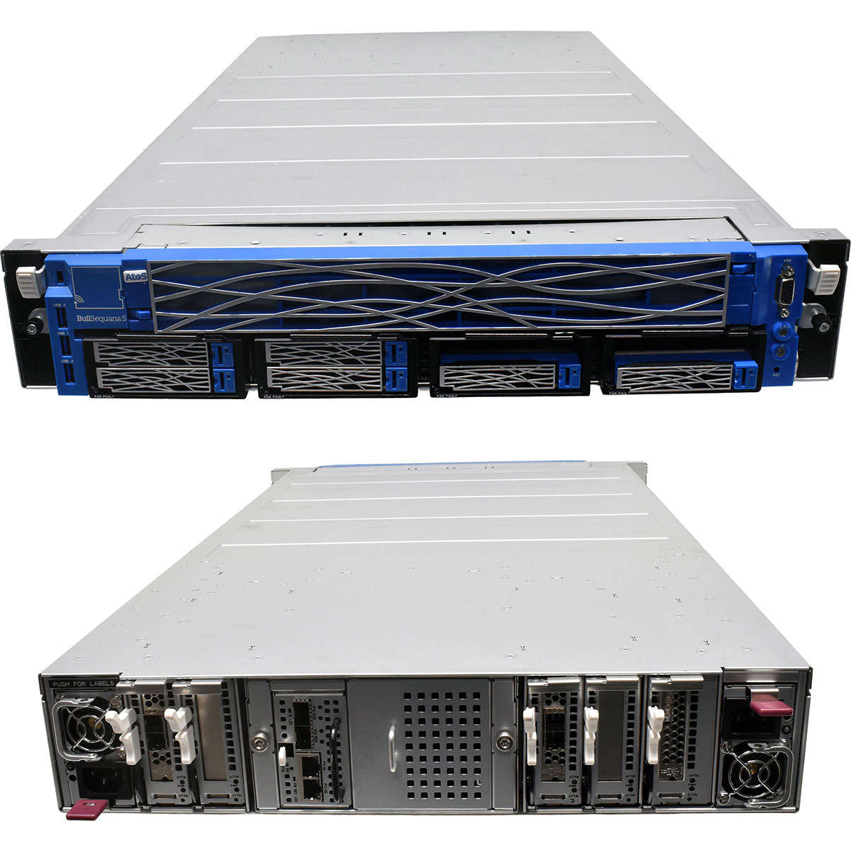 ATOS Bull Sequana S Blade System M3S2G2 MGMT Module 1x Blade SAS 9361-8i 2x SAS9300-8e 2xPSU