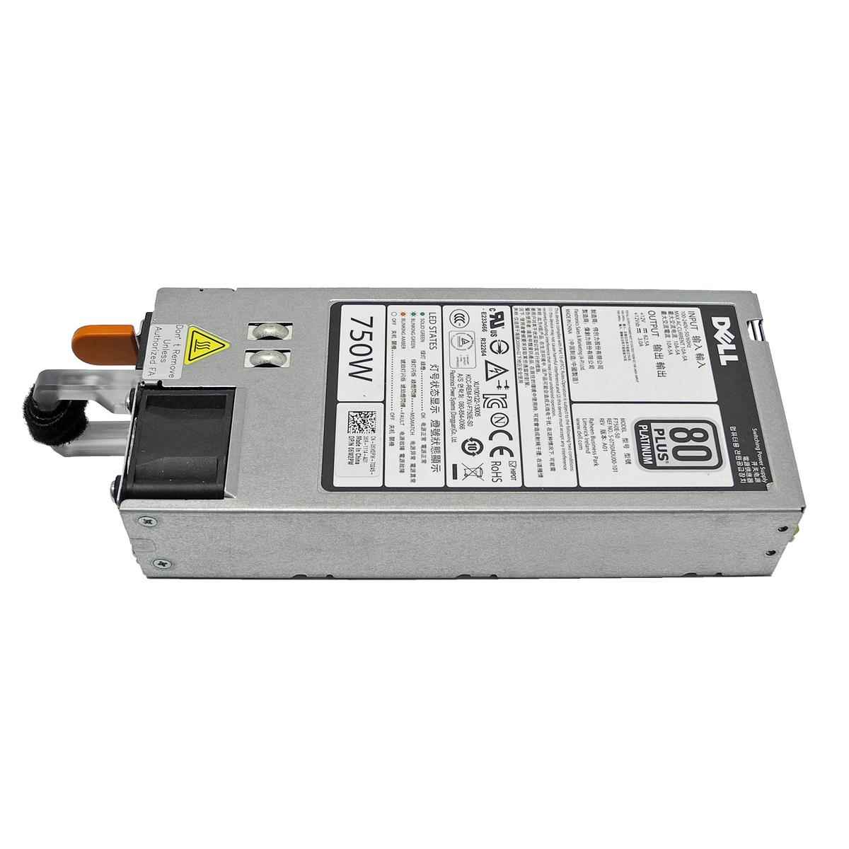 DELL Power Supply/Netzteil D750E-S1 750W PowerEdge R720 R820 09PXCV 05NF18 DELL Power Supply/Netzteil F750E-S0 750W PE R720 R820 06W2PW 0N30P9 0D5MW8