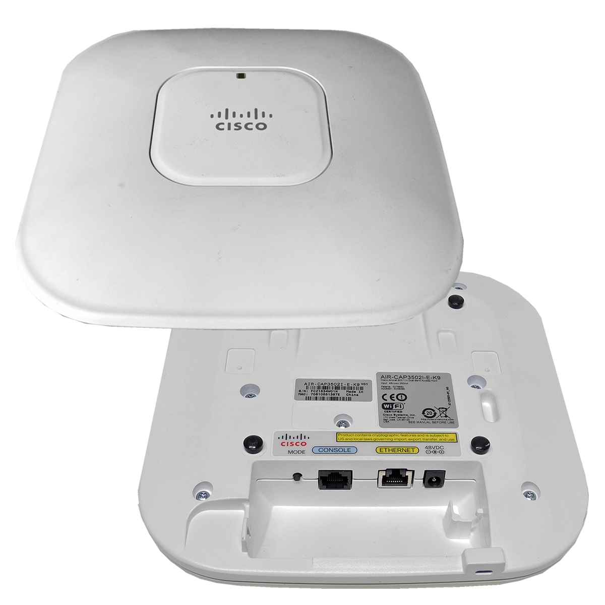 Cisco Access Point AIR-CAP3502I-E-K9 802.11a/g/n Dual Band No AC + Wall Mounting Kit 800-32891-01 NEU Cisco Access Point AIR-CAP3502I-E-K9 802.11a/g/n Dual Band No AC + Wall Mounting Kit 800-32891-01 NEU
