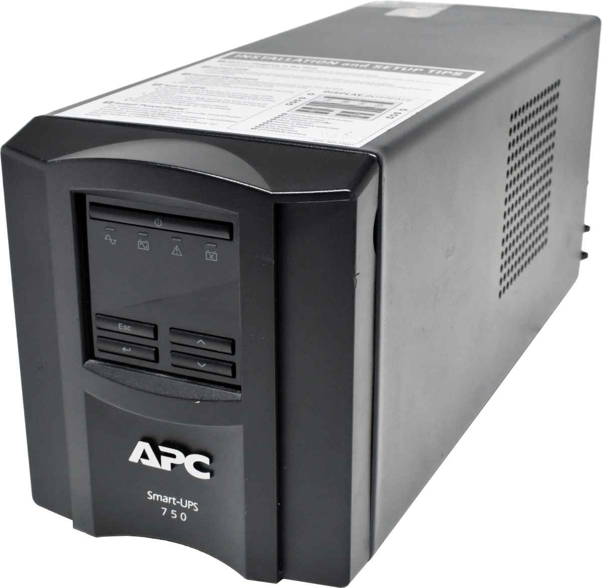 APC Smart-UPS 750 SMT750I 750VA 500W 6x IEC 320 C13 no Batteries APC Smart-UPS 750 SMT750I 750VA 500W 6x IEC 320 C13 no Batteries
