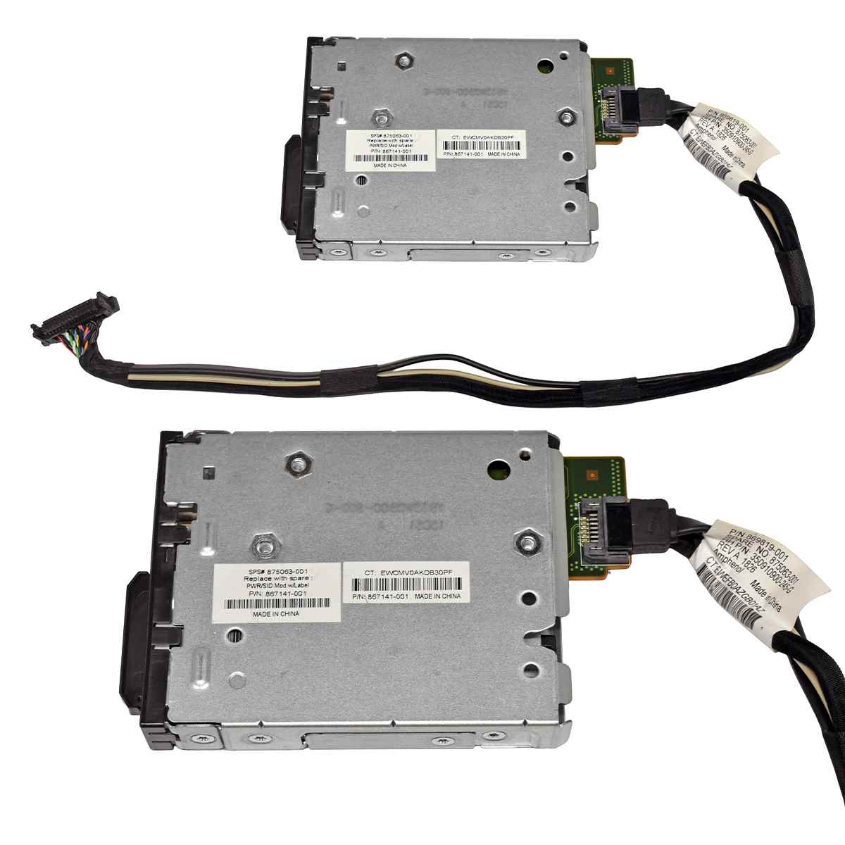 HP 867141-001 875063-001 iLO System Insight Display SID Module for DL380 G10 +Cable