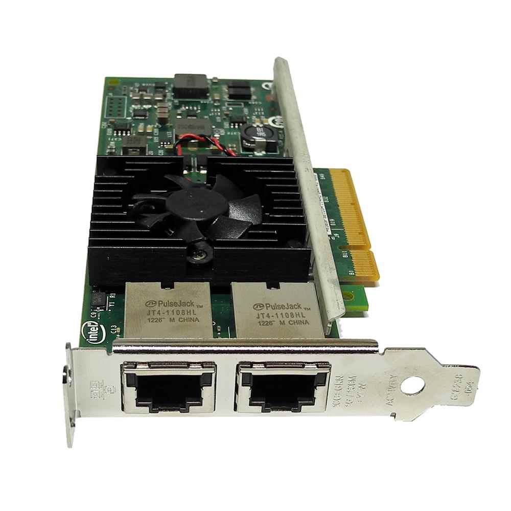 Dell Intel X540-T2 03DFV8 Dual-Port 10G PCIe x8 Converged Network Adapter LP Dell Intel X540-T2 03DFV8 Dual-Port 10G PCIe x8 Converged Network Adapter LP