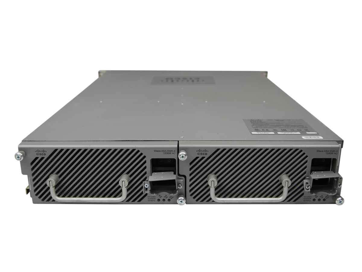 Cisco-Firewall-ASA5585-Module-ASA5585-X-SSP-10-Dua-004.jpg Cisco Firewall ASA5585 +Module ASA5585-X SSP-10 Dual PSU 2x HDD Blank No HDD +Rack Ears