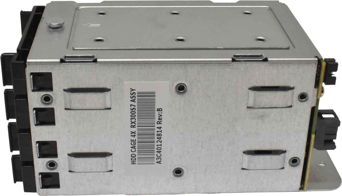 Fujitsu Cage mit Backplane RX300 S7 4x 2.5" HDDs PN A3C40124814 A3C40157842