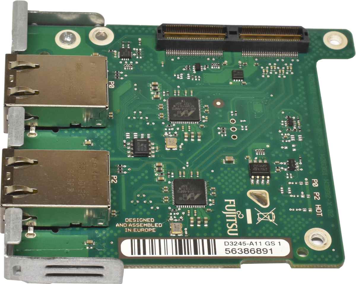 Fujitsu D3245-A11 Dual-Port 1GbE Network Adapter Fujitsu D3245-A11 Dual-Port 1GbE Network Adapter