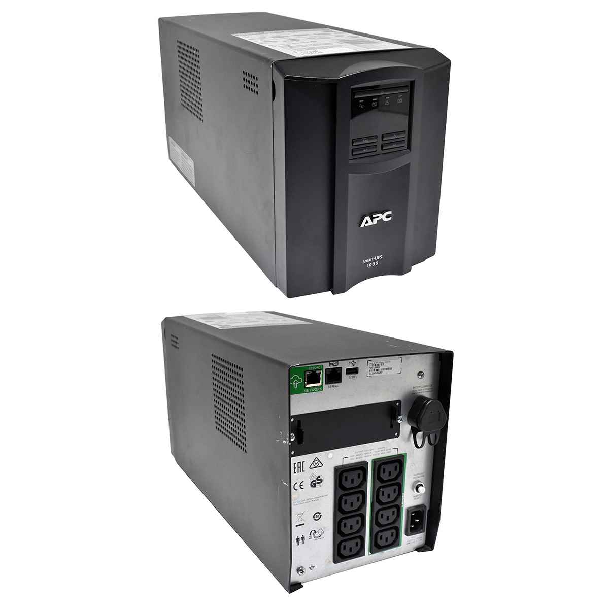 APC Smart-UPS 1000 SMT1000IC 1000VA 700W 8x IEC 320 C13 no Batteries