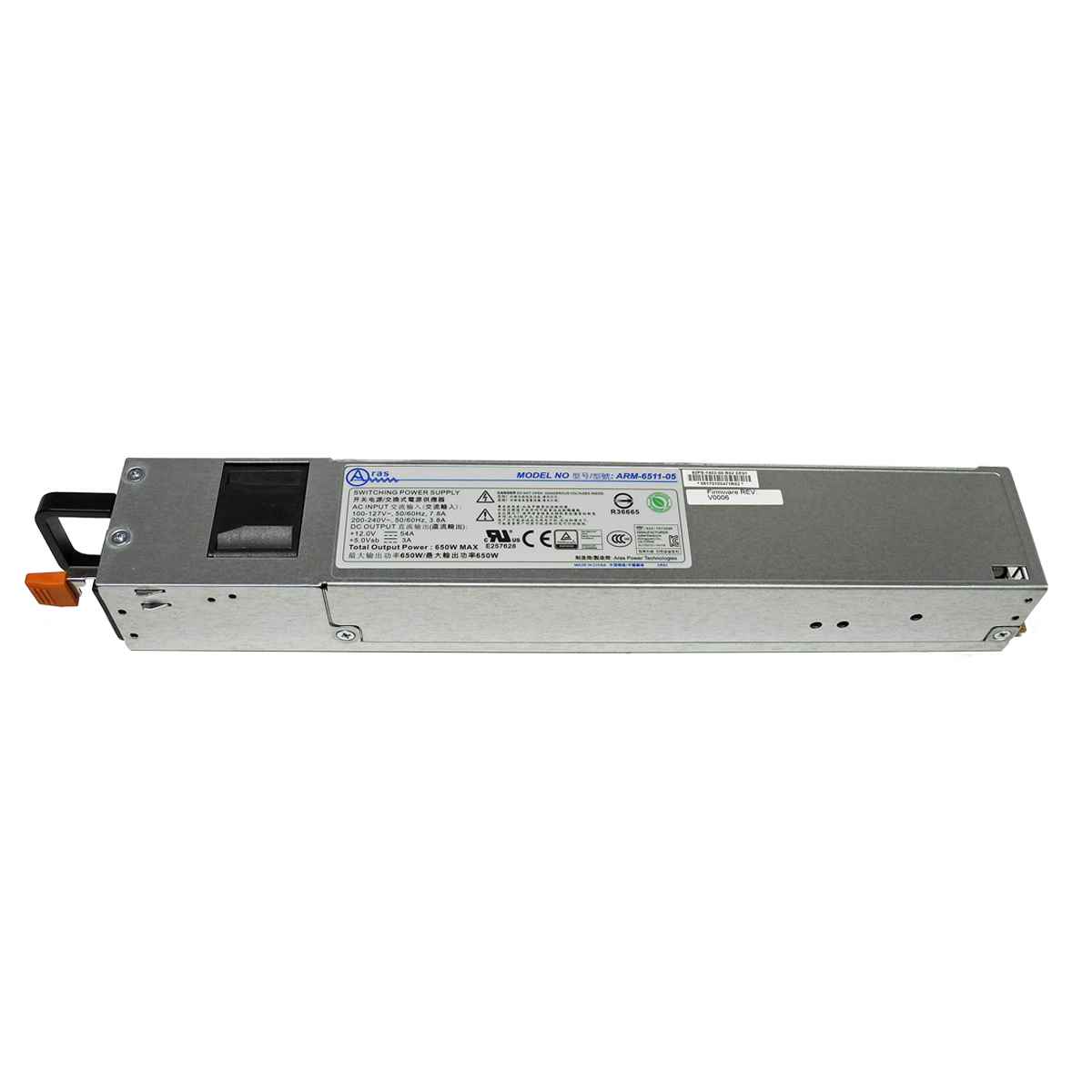 Aras Power Technologies ARM-6511-05 Power Supply / Netzteil 650W neu/new OVP Aras Power Technologies ARM-6511-05 Power Supply / Netzteil 650W neu/new OVP