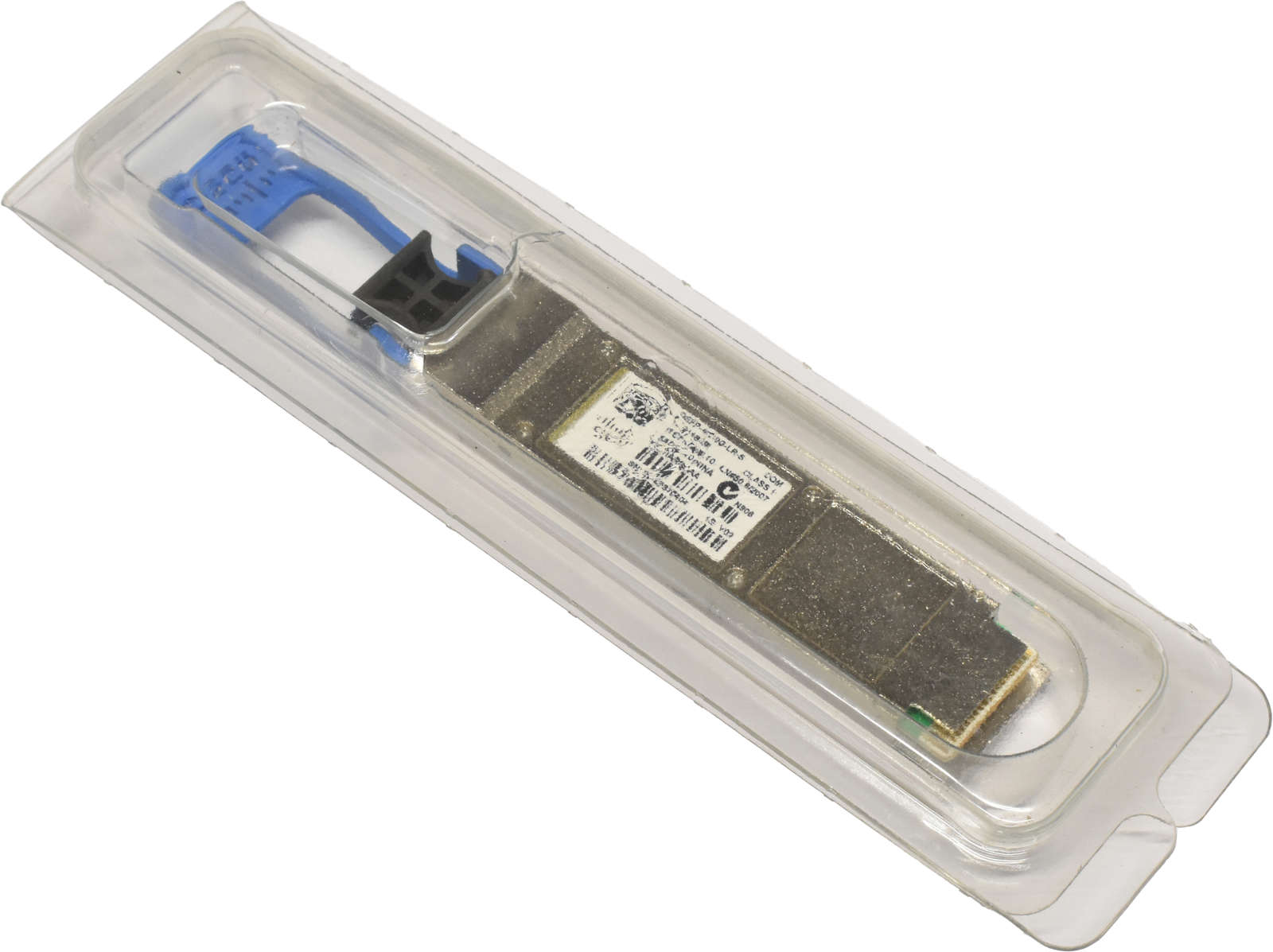 Cisco-Original-GBIC-QSFP-4X10G-LR-S-40Gbps-QSFP-13-002.jpg Cisco Original GBIC QSFP-4X10G-LR-S 40Gbps QSFP+ 1310nm 10km 10-3118-02 Neu