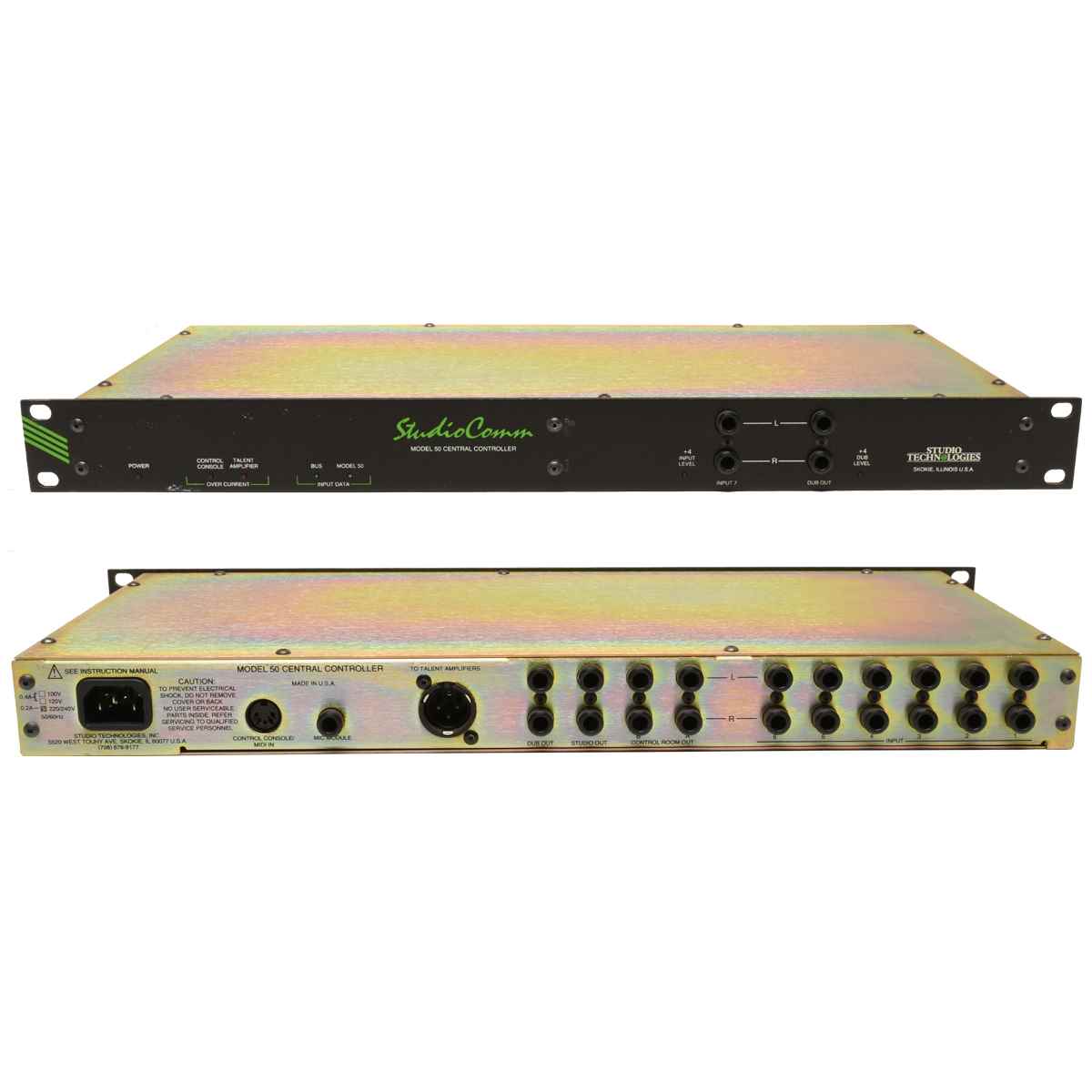 Studio Technologies Surround Central Controller studiocomm series Model 50 Studio Technologies Surround Central Controller studiocomm series Model 50