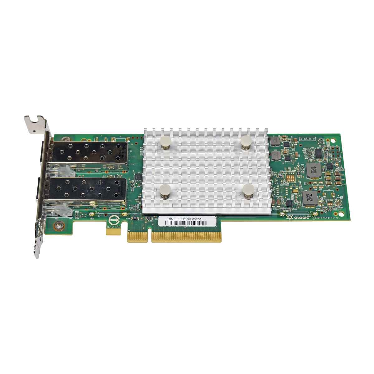 Dell 0807N9 QL41112 Dual-Port 10G SFP+ NIC PCIe x8 LP +2 Mini GBICs Dell 0807N9 QL41112 Dual-Port 10G SFP+ NIC PCIe x8 LP +2 Mini GBICs