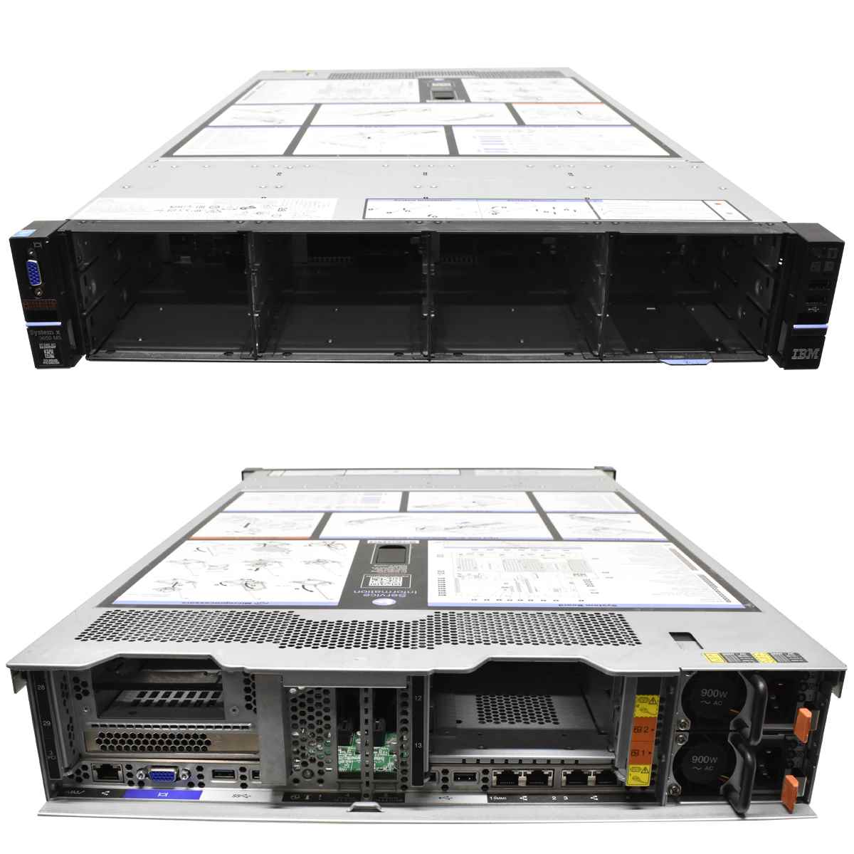 IBM x3650 M5 Server no CPU no RAM 2x Kühler 12x LFF + 2x LFF + 2x SFF 2x M1215 IBM x3650 M5 Server no CPU no RAM 2x Kühler 12x LFF + 2x LFF + 2x SFF 2x M1215