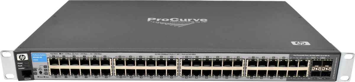 HP ProCurve 2510G-48 J9280A 48-Port Gigabit Ethernet Switch 4x SFP