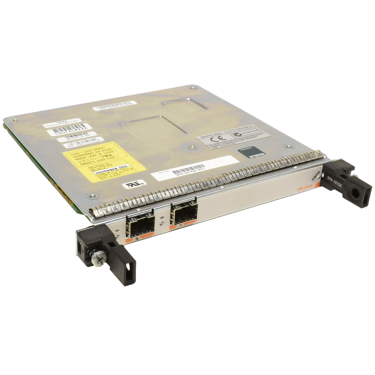 Cisco SPA-2X1GE 2-Port Gbe Shared Port Adapter Karte 68-2247-0X 800-22208-0X Cisco SPA-2X1GE 2-Port Gbe Shared Port Adapter Karte 68-2247-0X 800-22208-0X