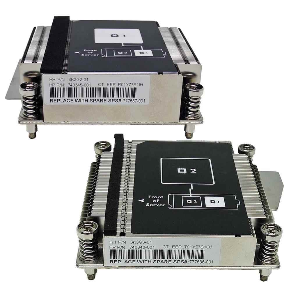 HP ProLiant BL460c Gen9 G9 CPU Heatsink Kühler CPU1 777687-001 + CPU2 777686-001 HP ProLiant BL460c Gen9 G9 CPU Heatsink Kühler CPU1 777687-001 + CPU2 777686-001