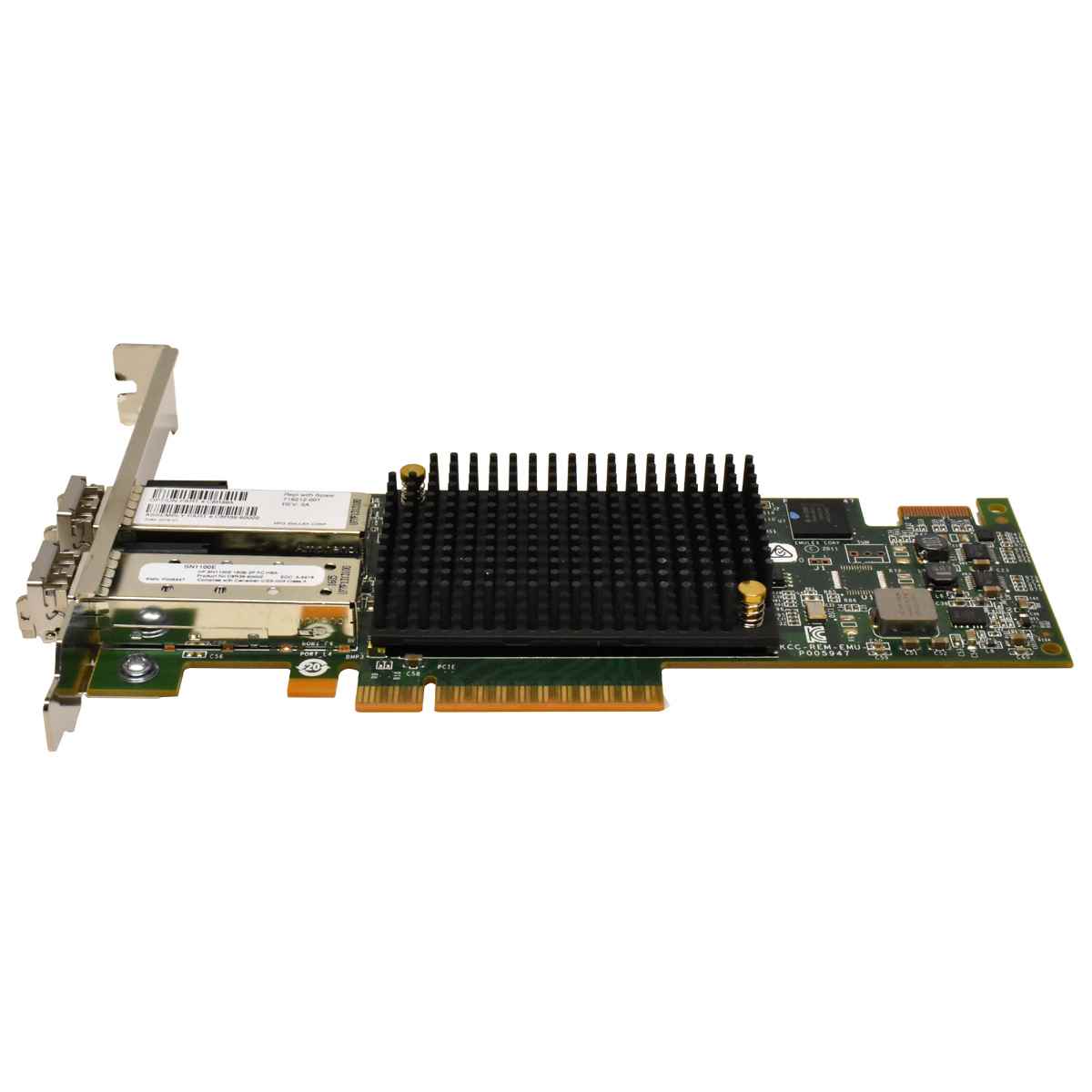 HP SN1100E Dual-Port 16Gb FC SFP+ PCIe x8 Netzwerkkarte + 2x SFP 16Gb C8R39A 719212-001 FP HP SN1100E Dual-Port 16Gb FC SFP+ PCIe x8 Netzwerkkarte + 2x SFP 16Gb C8R39A 719212-001 FP