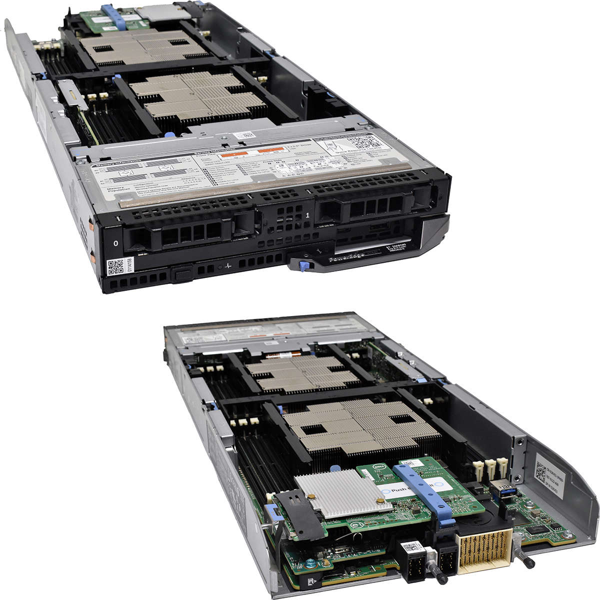 DELL-PowerEdge-FC640-Blade-ohne-CPU-0-RAM-QLogic-5-006.jpg DELL PowerEdge FC640 Blade ohne CPU 0 RAM QLogic 57840S10GB Quad-Port DC SD Card Reader FC PCI Mezzanine Card 2x Kühler