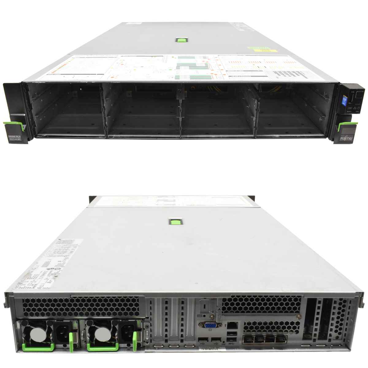 Fujitsu Primergy RX2540 M1 Server ohne CPU ohne RAM 2x Kühler 12x LFF 3,5 EP420i
