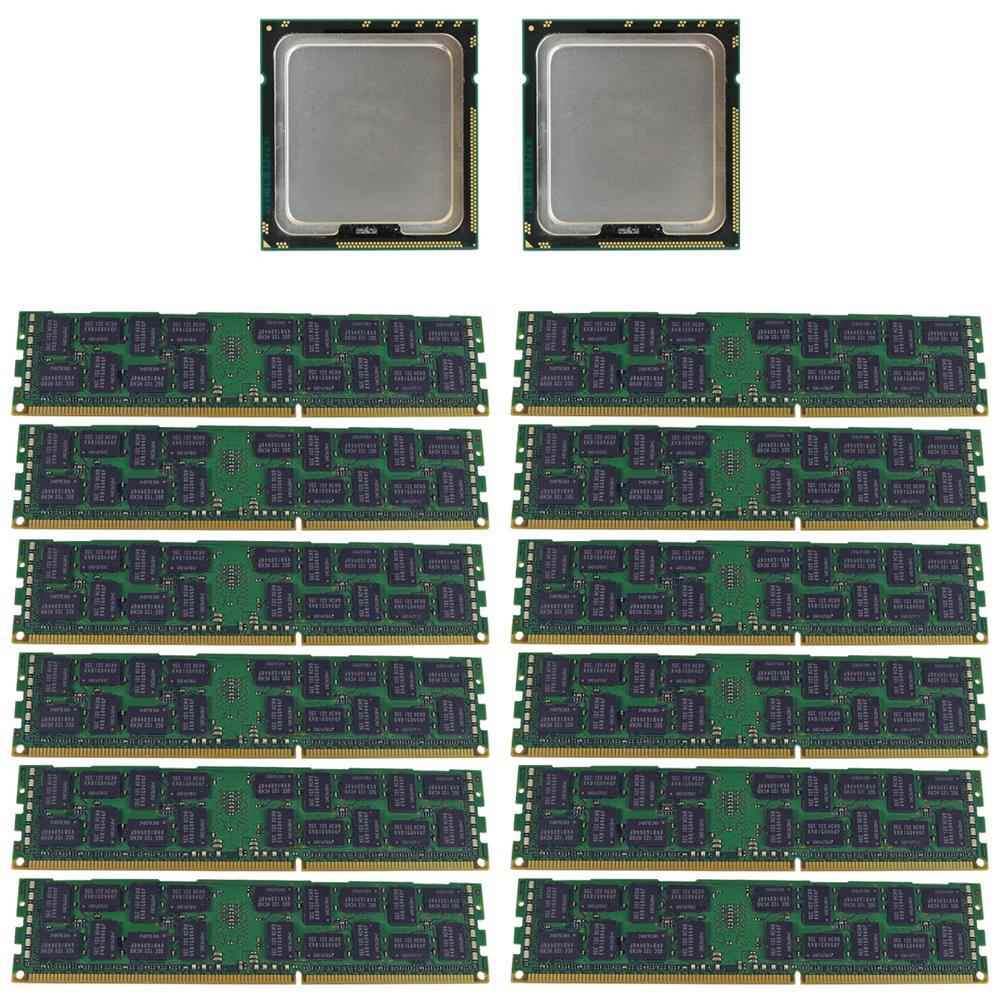 12x Samsung 4GB 2Rx4 PC3-10600R CL9 Server RAM DDR3 2x Intel Xeon E5620 CPU Quad-Core 2.40 GHz 12MB Cache SLBV4 FCLGA1366 12x Samsung 4GB 2Rx4 PC3-10600R CL9 Server RAM DDR3 2x Intel Xeon E5620 CPU Quad-Core 2.40 GHz 12MB Cache SLBV4 FCLGA1366