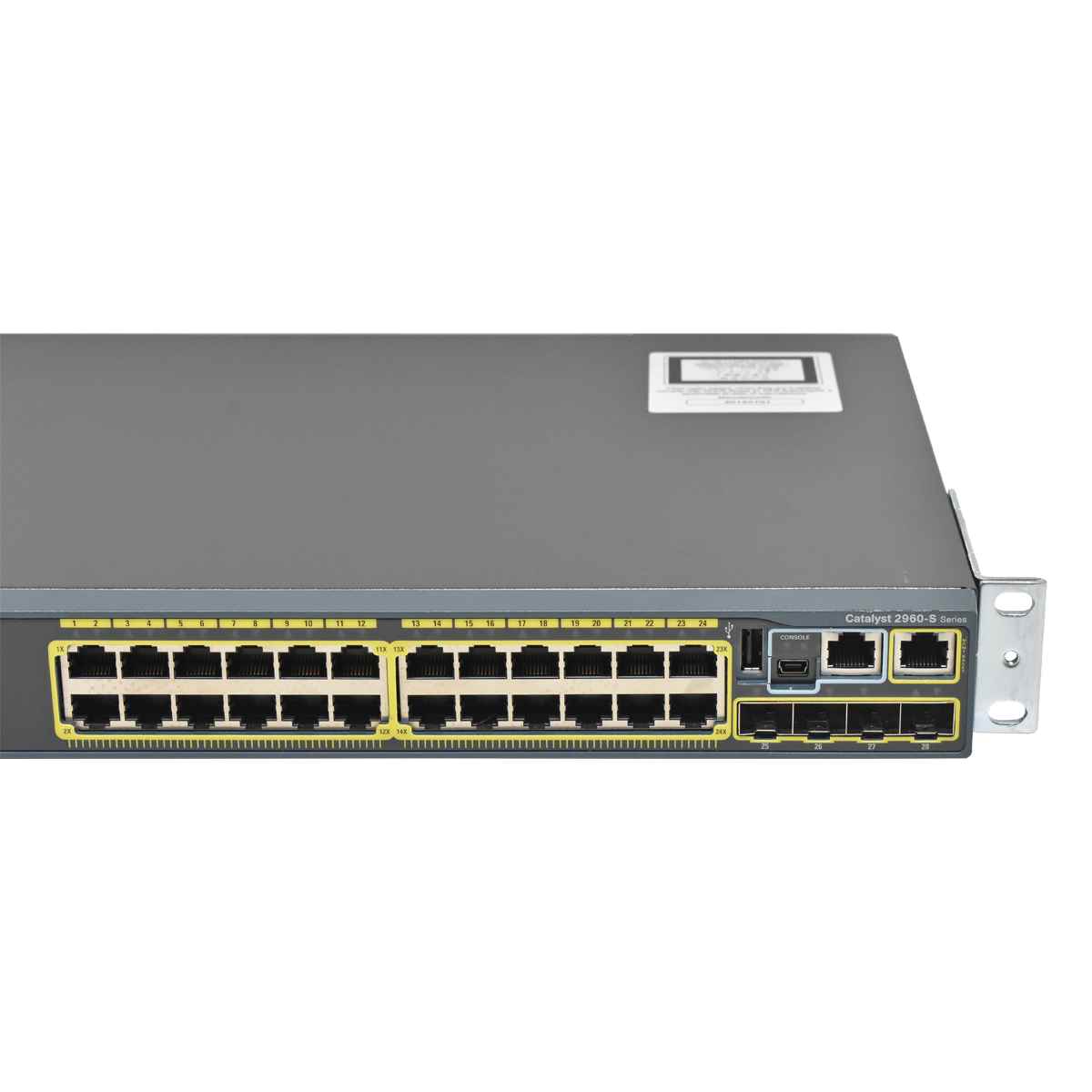Cisco Catalyst WS-C2960S-24TS-L 24-Port Gigabit Ethernet Switch + 4 x SFP