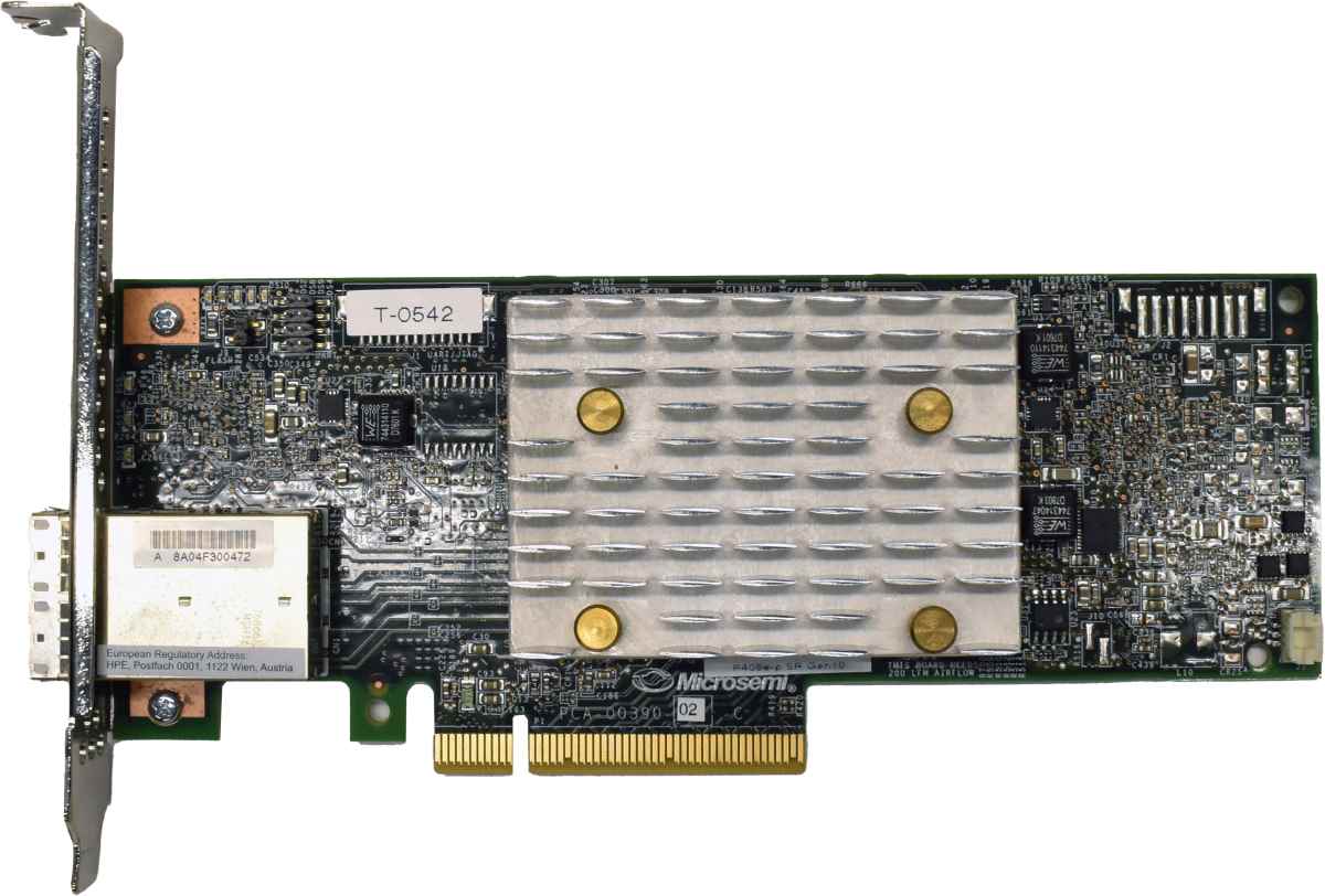 Microsemi HP Smart Array E208e-p G10 SR SAS RAID Controller PCIe x8 12Gb 836267-001 804400-001