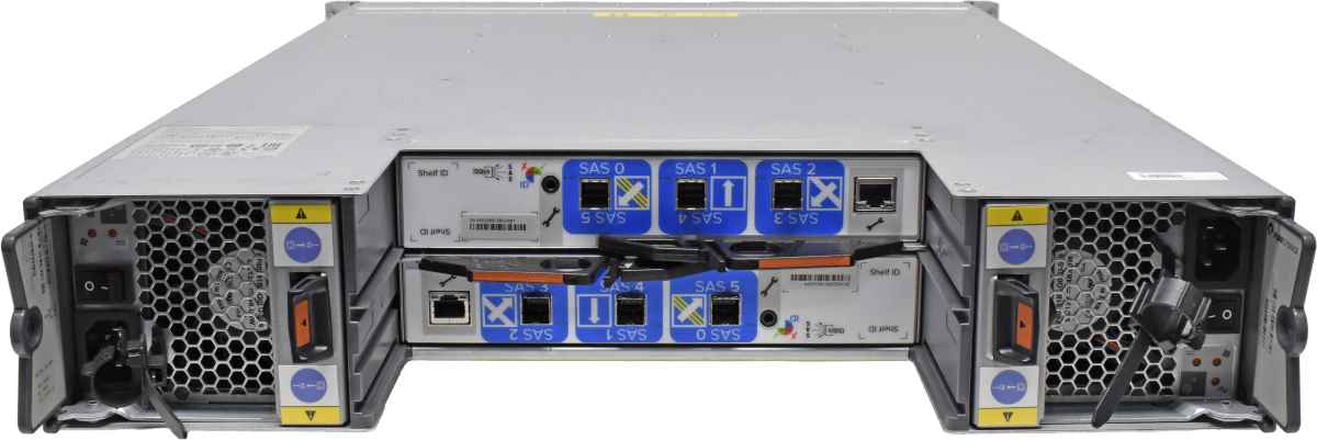 HP XYRATEX Compellent Enclosure EB-2425 1019221-01 2U 2x 12G SAS Controller 24x 2,5" Bay 2x PSU