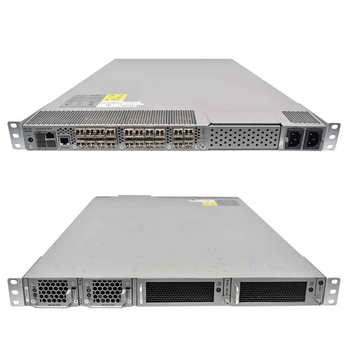 Cisco Nexus N5K-C5010P-BF 68-3164-05 20-Port SFP+ Ethernet FCoE Switch + Mini GBICs Cisco Nexus N5K-C5010P-BF 68-3164-05 20-Port SFP+ Ethernet FCoE Switch + Mini GBICs