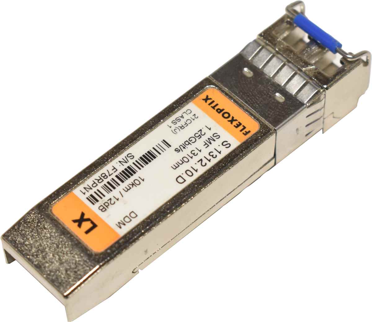 FlexOptix GBIC S.1312.10.D 1.25Gbit/s SFP SMF 1310nm 10km / 12dB Transceiver