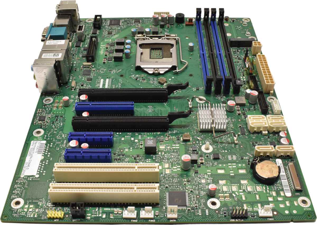 Fujitsu Mainboard D3446-S11 GS3 162874 Intel LGA1151 DDR4 + heat sink no CPU