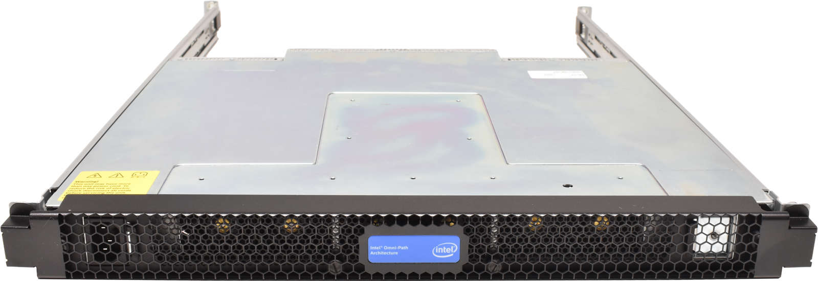 Intel-Omni-Path-Edge-Switch-100SWE48UF1-48Port-100-002.jpg Intel Omni-Path Edge Switch 100SWE48UF1 48Port 100 Gbit/s J21757-003 Rails Bezel