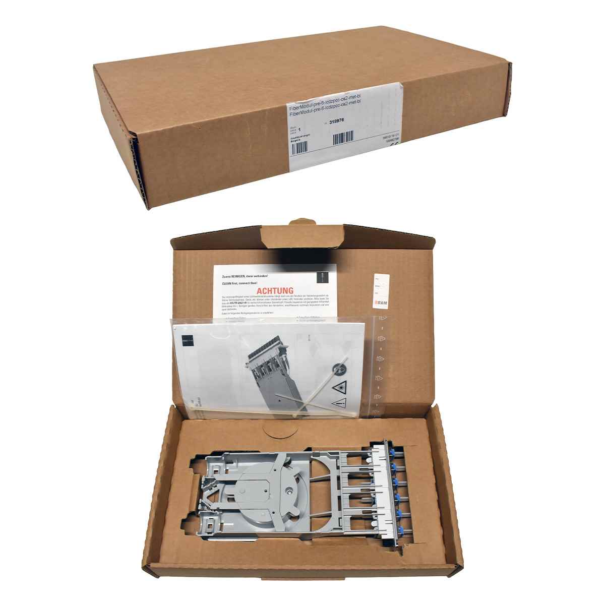 R&M 318976 100682798 FiberModul 7TE Metall breakout 6xLC-Duplex Singlemode NEW