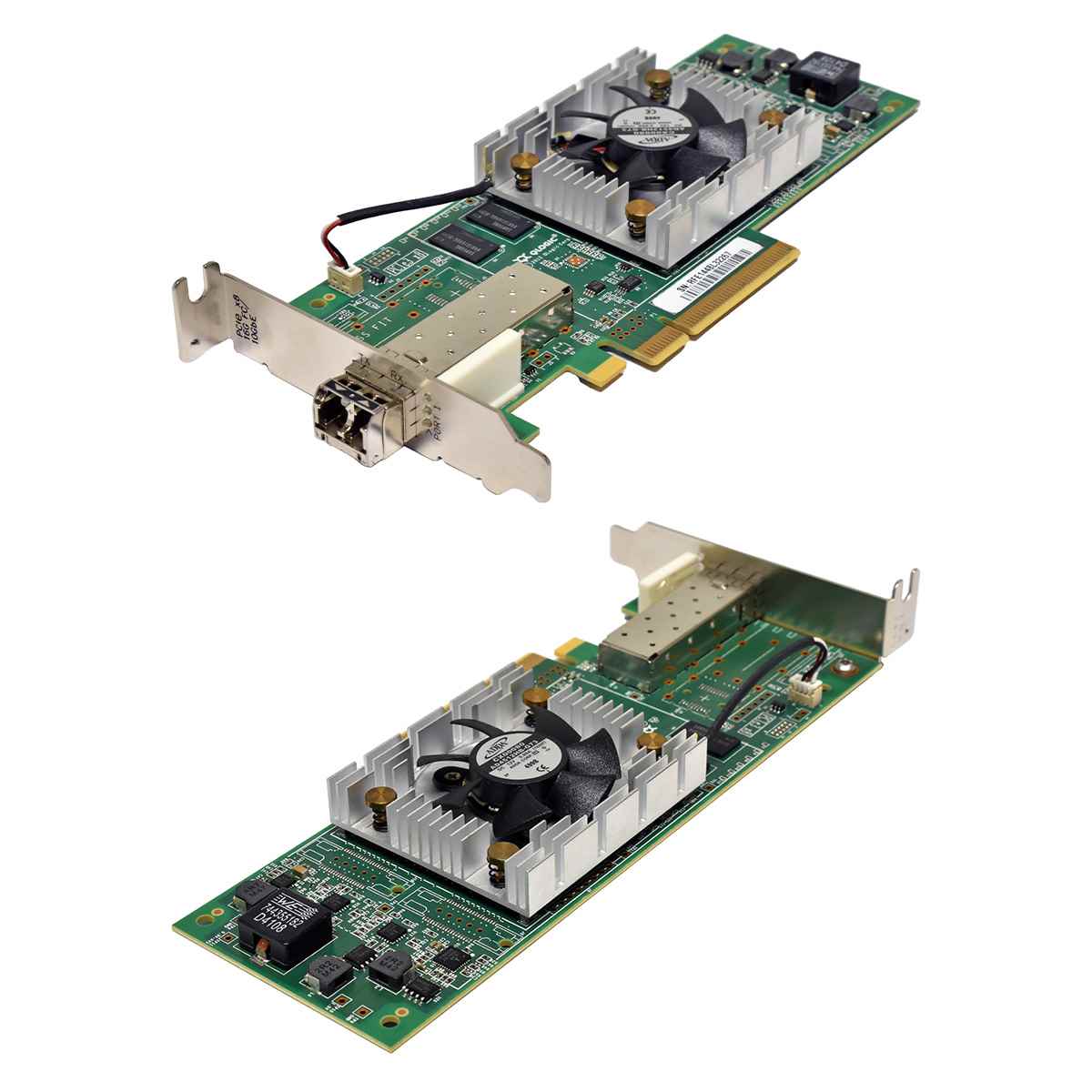 Fujitsu Qlogic QLE2670-F Netzwerk Karte 1x 16Gbps FC Port PCIe HD8310405-57 LP Fujitsu Qlogic QLE2670-F Netzwerk Karte 1x 16Gbps FC Port PCIe HD8310405-57 LP