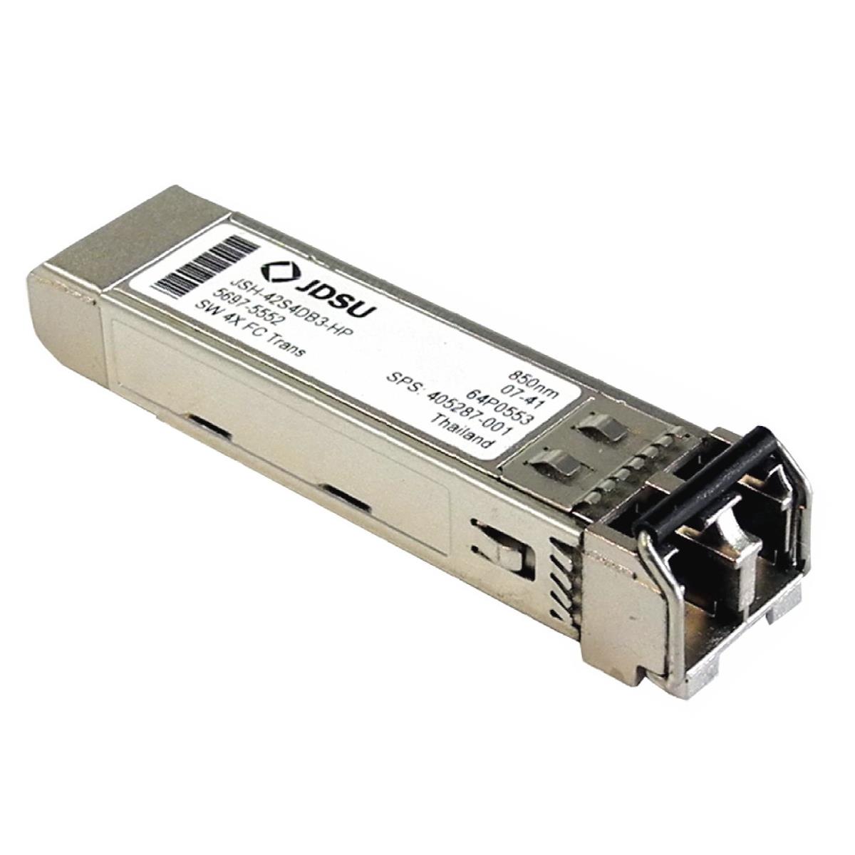HP JDSU SFP 1000Base-SX 4GB miniGBIC Transceiver JSH-42S4DB3-HP SPS: 405287-001 HP JDSU SFP 1000Base-SX 4GB miniGBIC Transceiver JSH-42S4DB3-HP SPS: 405287-001