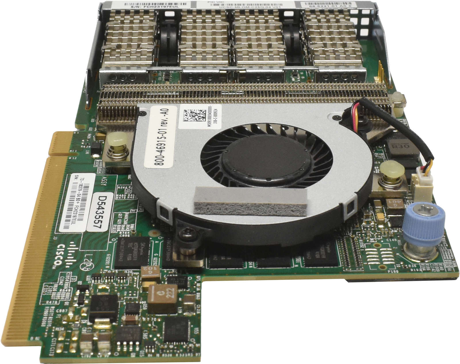 Cisco-VIC-1457-UCSC-MLOM-C25Q-04---4x-10-25Gb-SFP2-004.jpg Cisco VIC 1457 UCSC-MLOM-C25Q-04 - 4x 10/25Gb SFP28 Network Ethernet Control
