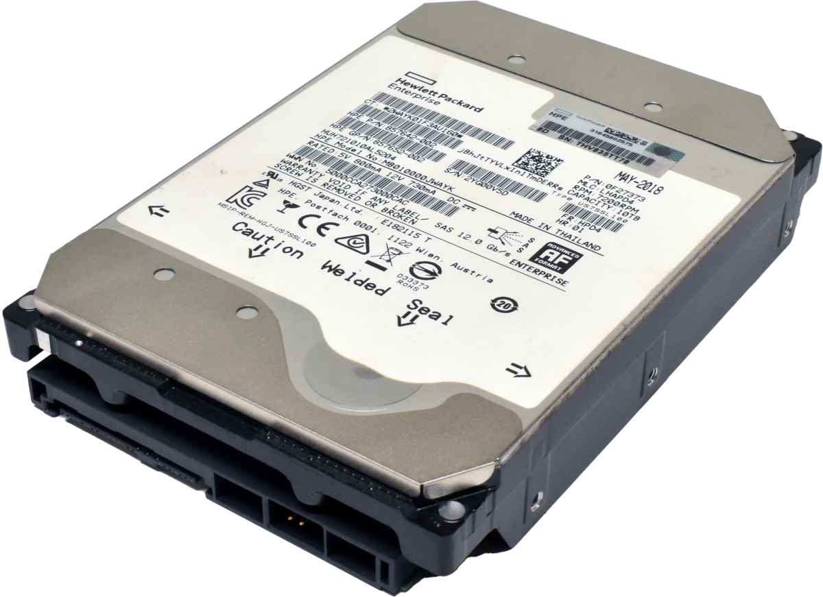HP HGST 10TB 7.2K SAS 12G HDD HUH721010AL5204 857642-002