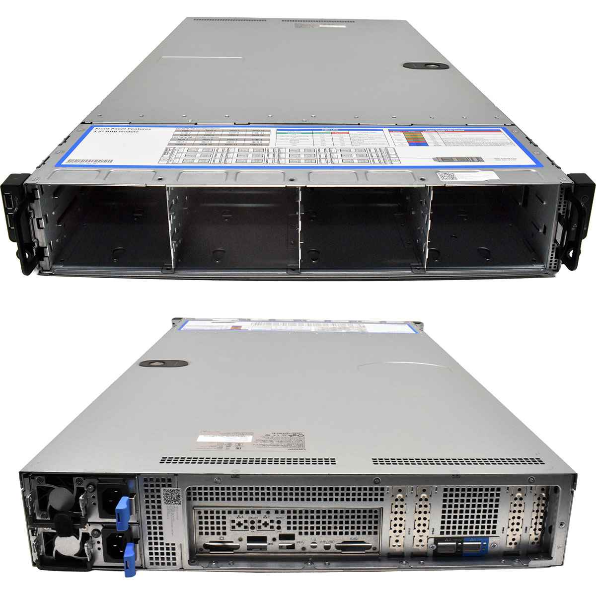 ATX 2HE Rack Server Chassis 12x 3,5 Zoll HDD Bay 4x Fan 2x PSU RD452X ATX 2HE Rack Server Chassis 12x 3,5 Zoll HDD Bay 4x Fan 2x PSU mit Rackmontage Kit
