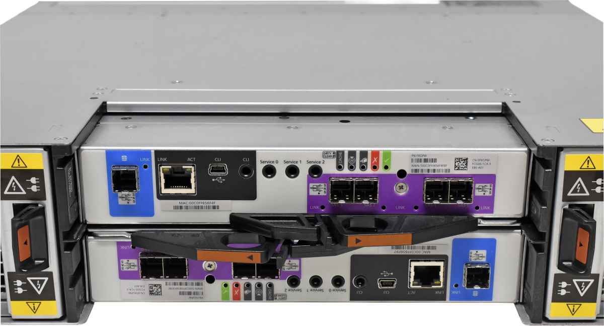 Dell EMC PowerVault ME424 Storage Expansion 2x 12Gb/s SAS 0FXGPW 24x SFF Managed