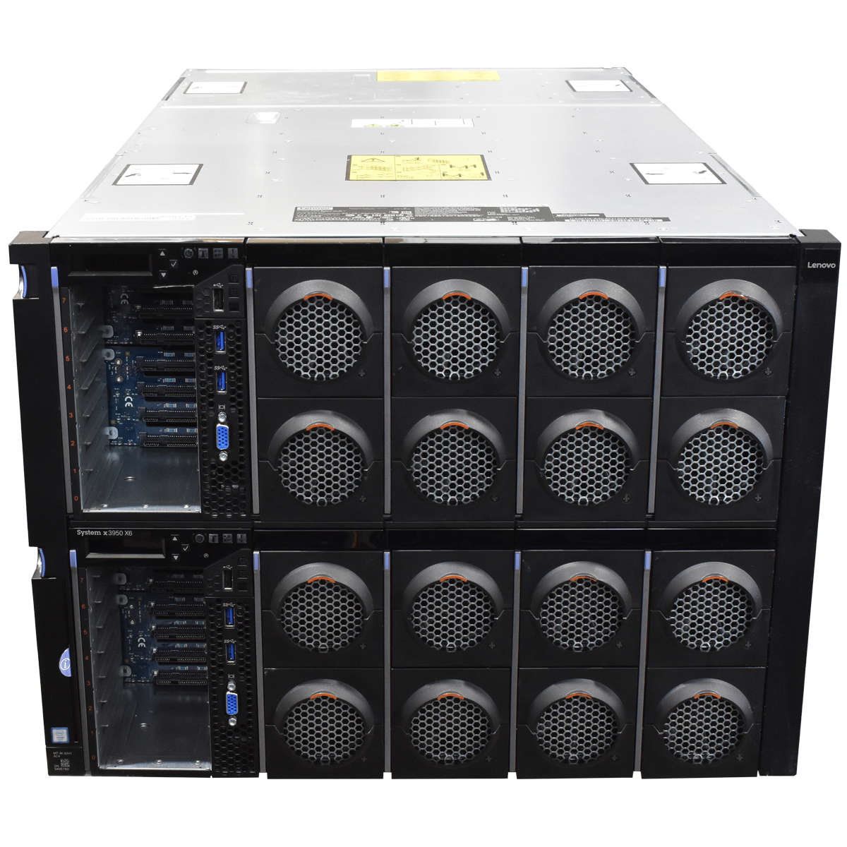 Lenovo-X3950-X6-Server-8x-Xeon-E7-8880-V3-18-Core-001.jpg Lenovo X3950 X6 Server 8x Xeon E7-8890 V3 18-Core CPU 0GB RAM 16x SFF 2,5"