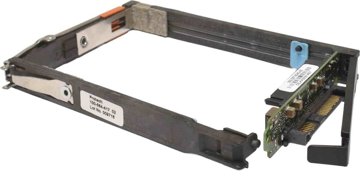 EMC 100-564-417 2.5" 7.68TB HDD Caddy mit SAS/SATA Interposer 303-287-004D-00 EMC VNX