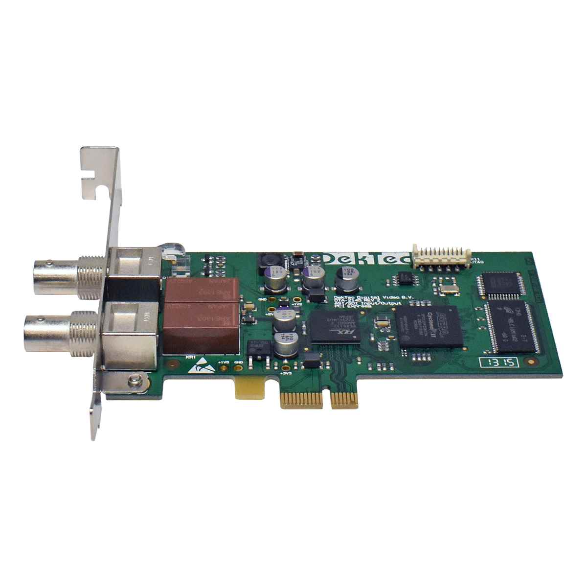 DekTec DTA-2145 ASI/SD-SDI input output with relay bypass for PCIe FP DekTec DTA-2145 ASI/SD-SDI input output with relay bypass for PCIe FP