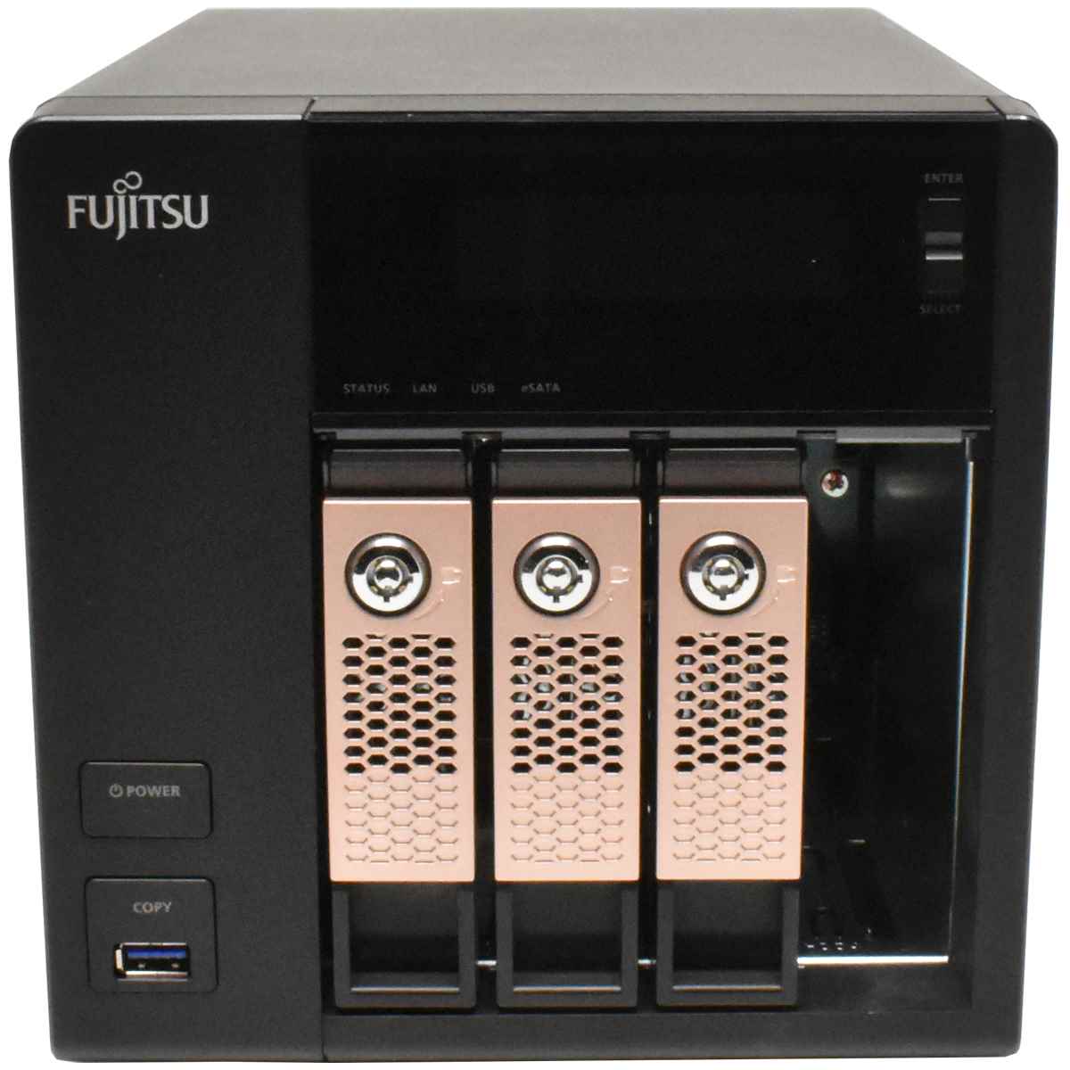Fujitsu Celvin NAS Q800 Intel Atom D525 1GB RAM 3x 1TB 3.5 HDD 4Bay USB 3.0 Fujitsu Celvin NAS Q800 Intel Atom D525 1GB RAM 3x 1TB 3.5 HDD 4Bay USB 3.0