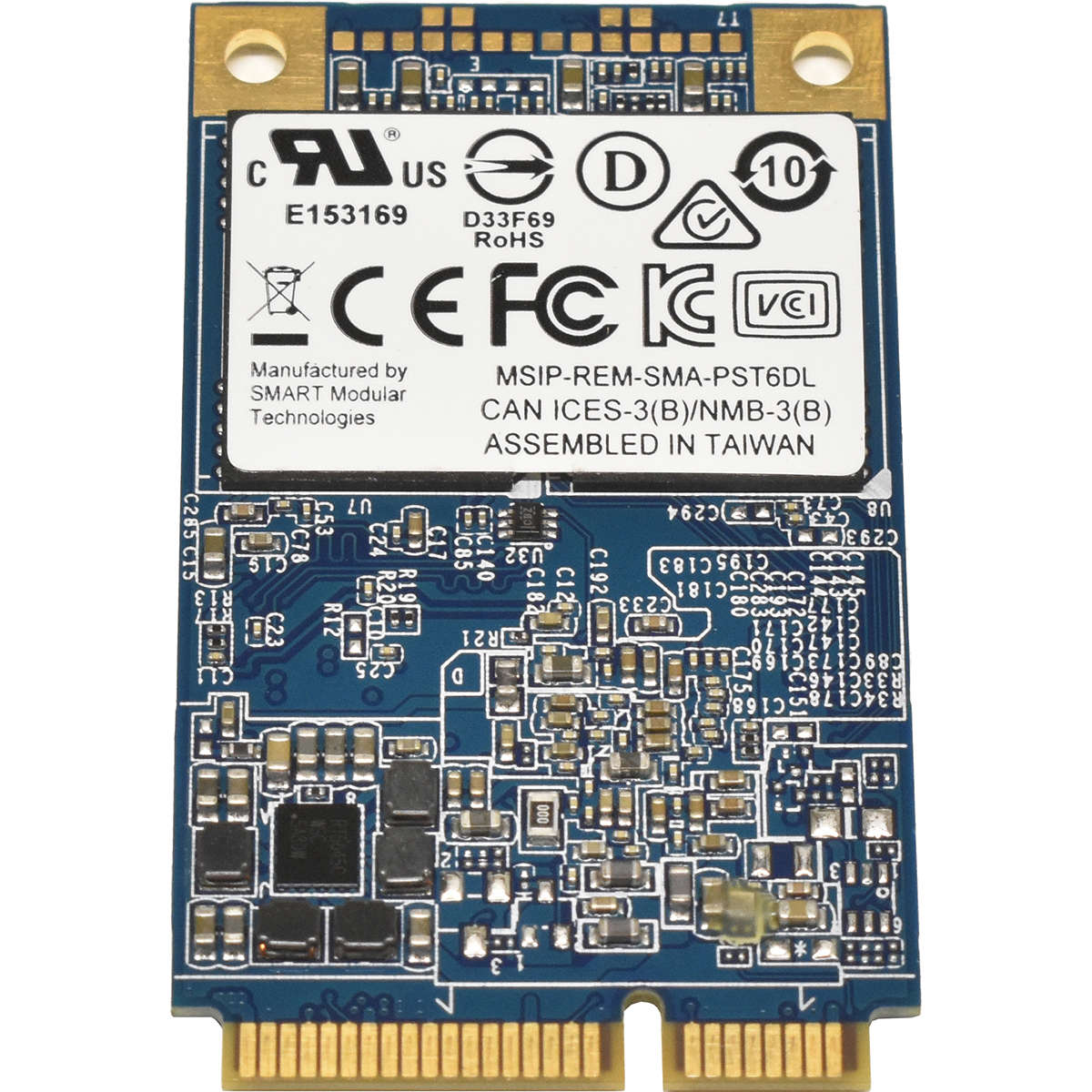 SMART SV9MST6D120GL NetApp 501-01119 SSD 120GB mSATA 6G for AFF-A300 FAS8200