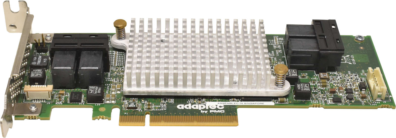 Adaptec ASR-81605ZQ 12Gb/s PCIe x8 SAS/SATA RAID Controller TCA-00351-01-B BBU LP