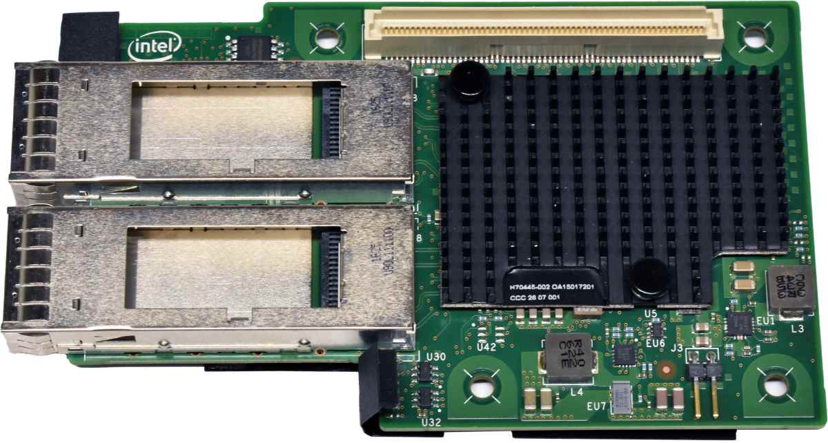 Intel XL710-QDA20CP Dual-Port 40GE QSFP+ PCIe 3.0 Server Adapter