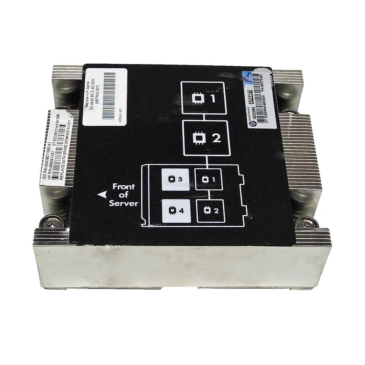 HP ProLiant BL660c G8 Heatsink / Kühler CPU1/CPU2 689047-001 689143-001 HP ProLiant BL660c G8 Heatsink / Kühler CPU1/CPU2 689047-001 689143-001