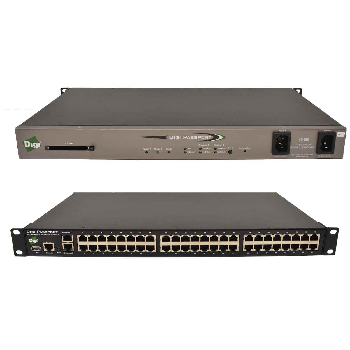 Digi Passport 48 Integrated Console Server 1P 50001352-03 Digi Passport 48 Integrated Console Server 1P 50001352-03