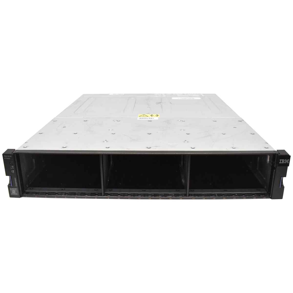 IBM Storwize V7000 Storage 24x SFF 2076-24F 2x 12G SAS Controller 64P8448 2x PSU IBM Storwize V7000 Storage 24x SFF 2076-24F 2x 12G SAS Controller 64P8448 2x PSU