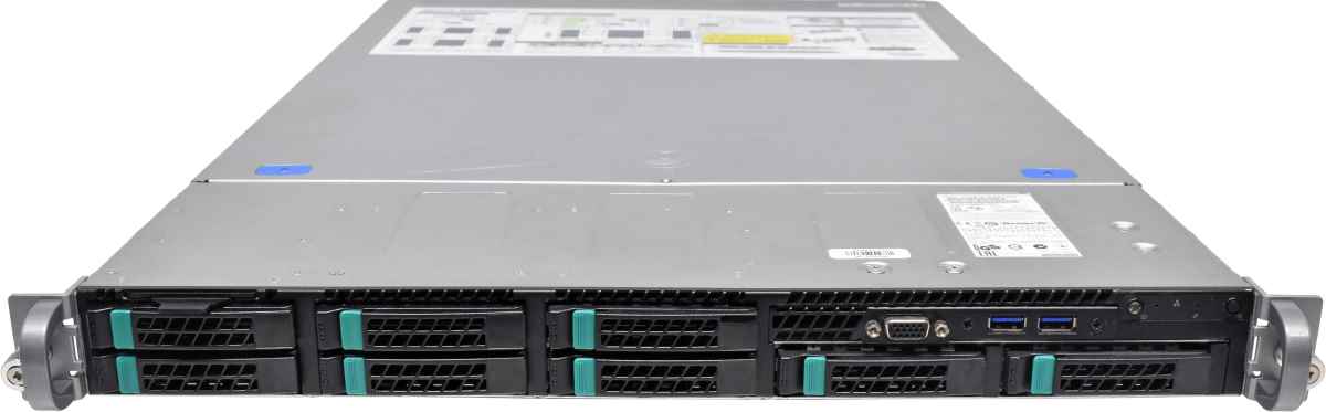 Intel Server R1000 1x E5-2620 v3 16GB RAM PC4 8x SFF 2,5 8x HDD Rahmen 1x PSU