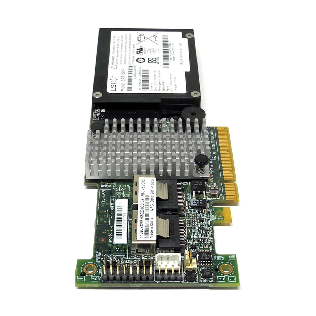 IBM-ServeRAID-M5015-6-Gb-s-RAID-Controller-L3-2512-003.jpg IBM LSI ServeRAID M5015 6 Gb RAID Controller L3-25121-79D 46C8927 ohne Bracket