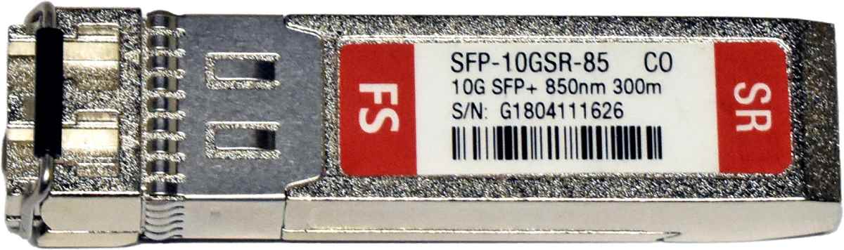 FiberStore FS SFP-10GSR-85 10G SFP+ 850nm 300m Transceiver Mini GBIC FiberStore FS SFP-10GSR-85 10G SFP+ 850nm 300m Transceiver Mini GBIC